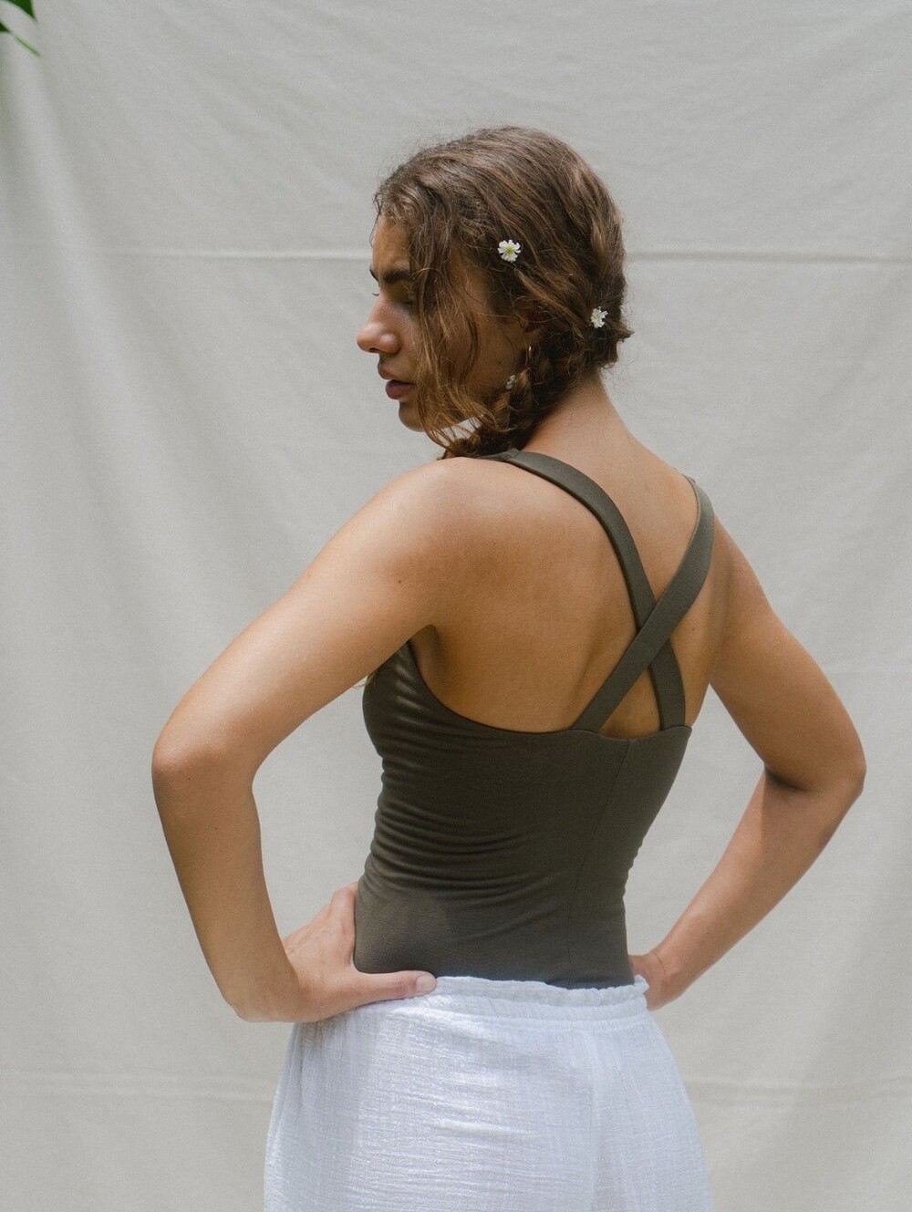 Indigo Luna Agni Cross Top